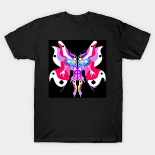 the kaiju cryptid mothman ecopop art works T-Shirt